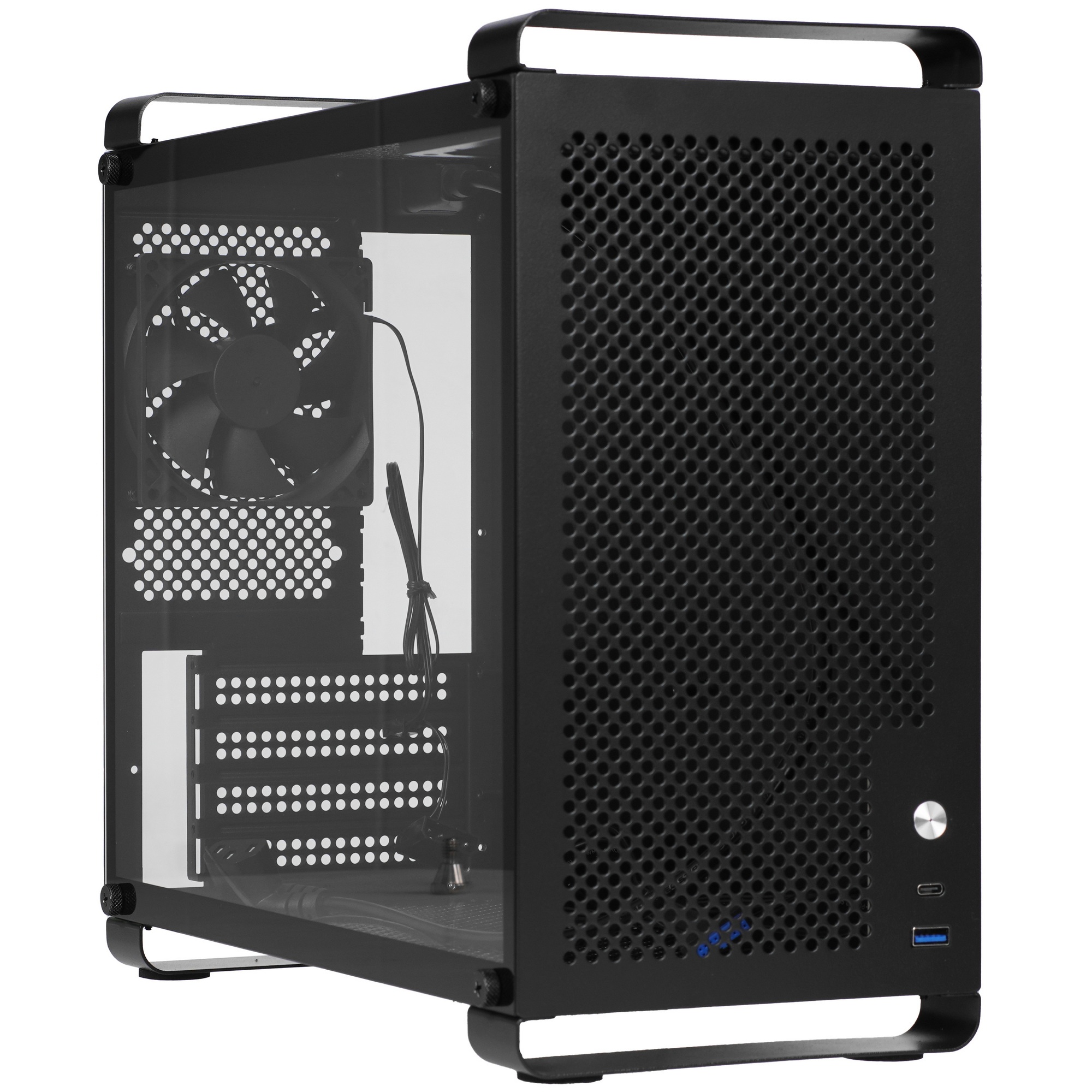Компьютерный корпус Accord ACC-GCUB4 черный без БП mATX 1x92mm 1xUSB3.0 1xUSB3.1 audio