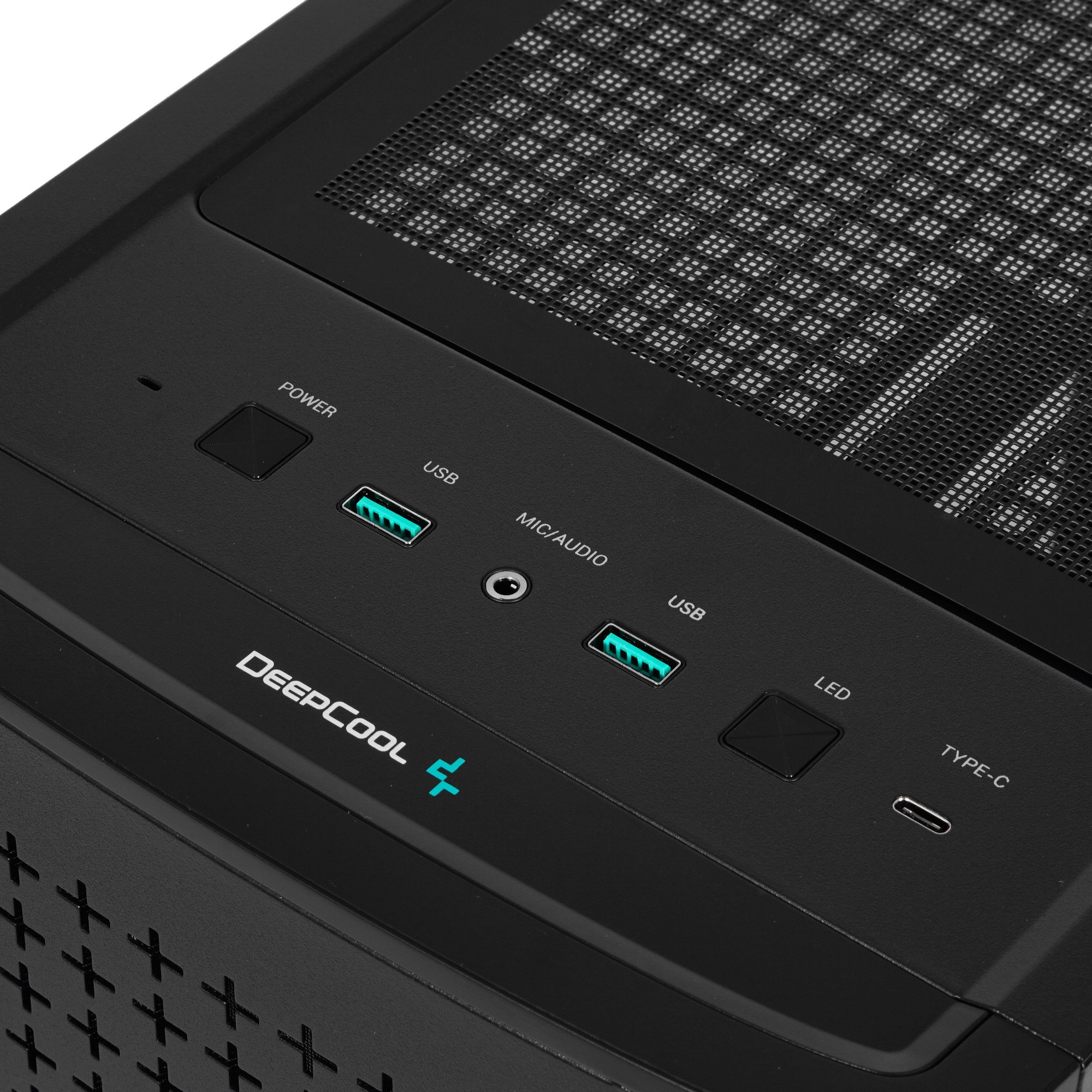 Компьютерный корпус Deepcool CK560 без БП, боковое окно (закаленное стекло), 3xARGB LED 120мм вентил