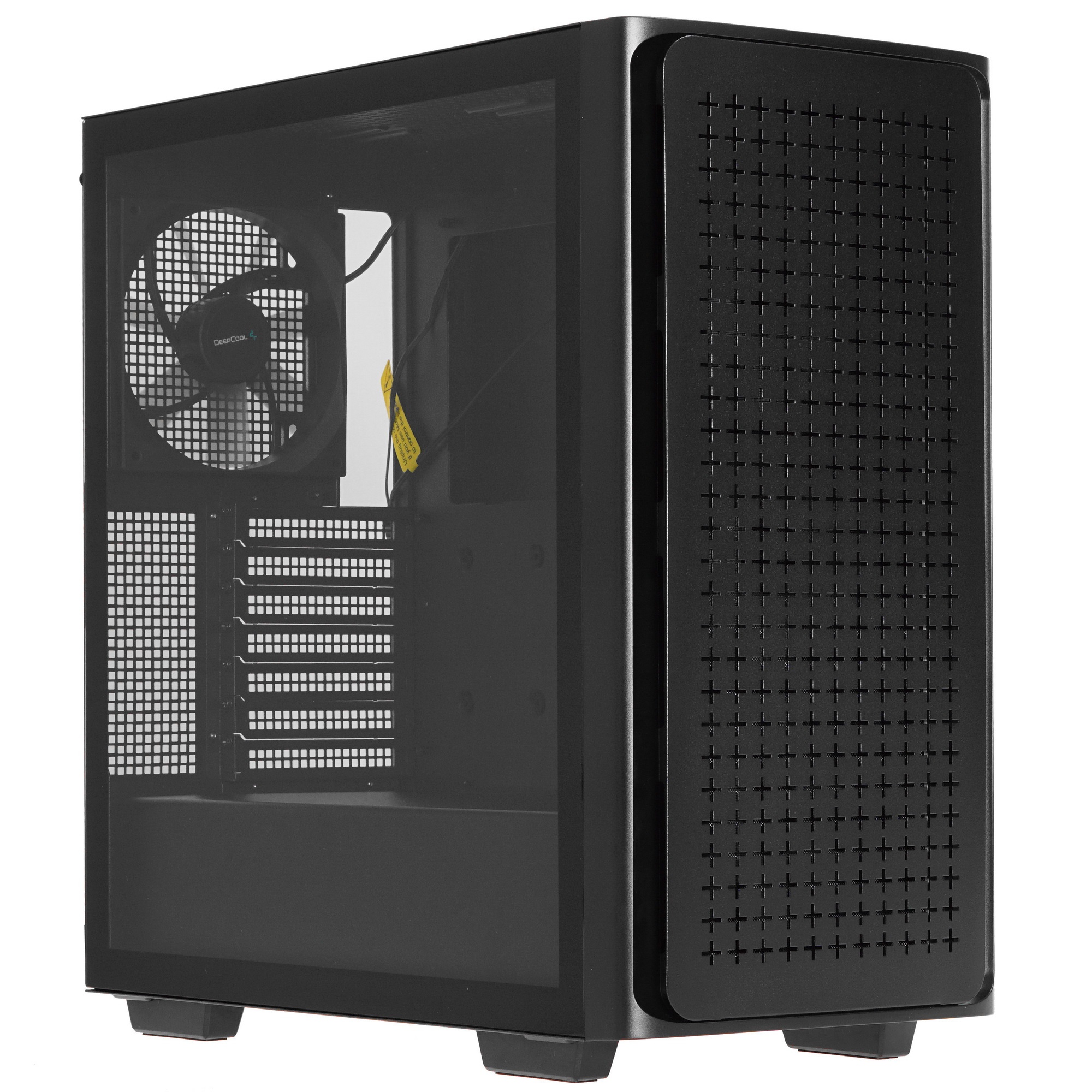 Компьютерный корпус Deepcool CK560 без БП, боковое окно (закаленное стекло), 3xARGB LED 120мм вентил