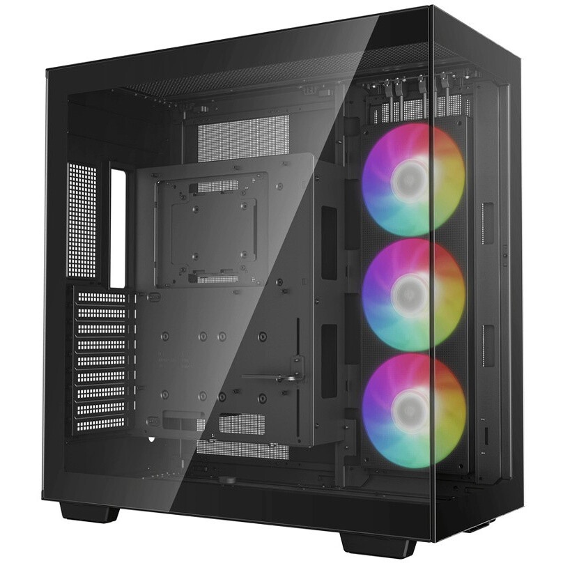 Компьютерный корпус Deepcool CH780 WH белый без БП ATX 2x120mm 1x140mm 2xUSB3.0 audio bott PSU