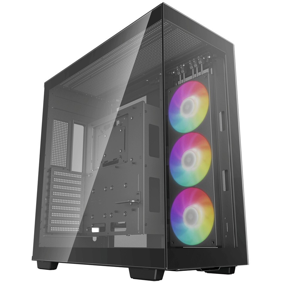 Компьютерный корпус Deepcool CH780 WH белый без БП ATX 2x120mm 1x140mm 2xUSB3.0 audio bott PSU