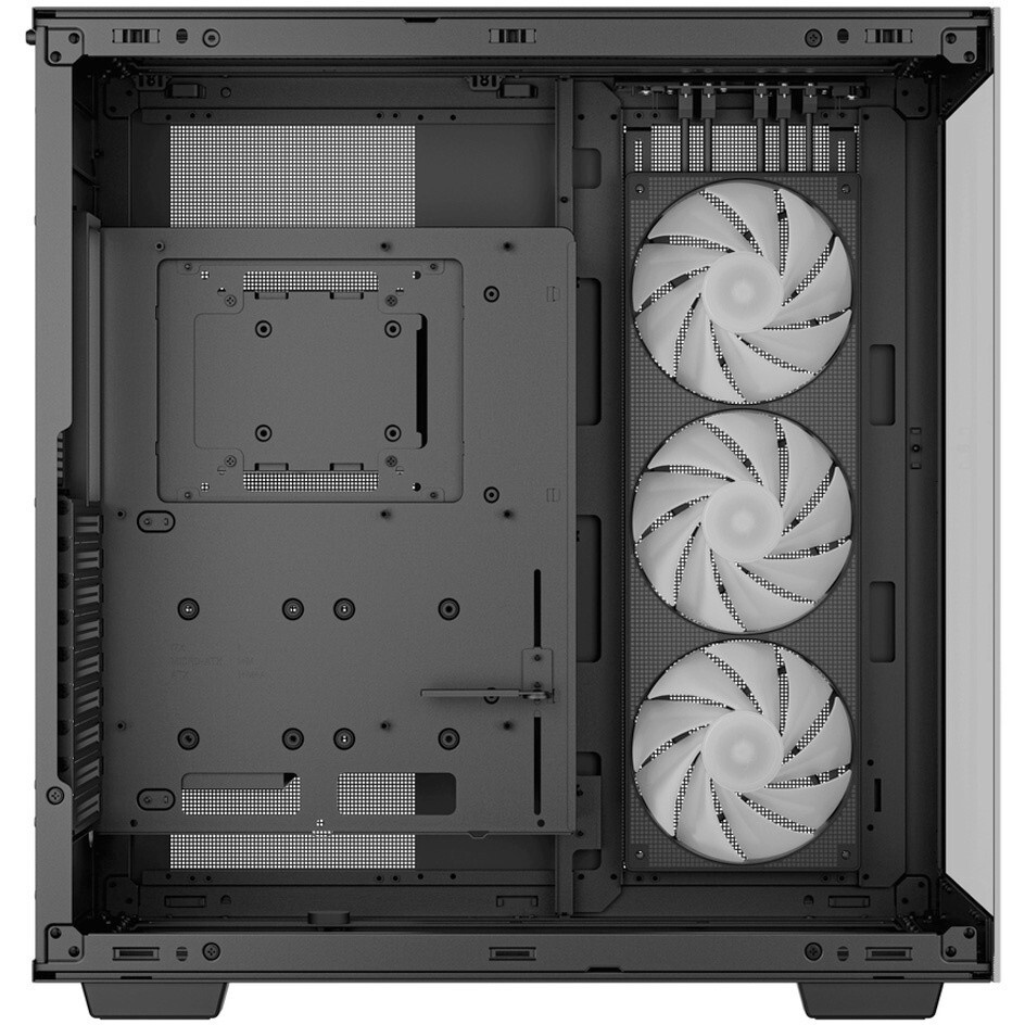 Компьютерный корпус Deepcool CH780 WH белый без БП ATX 2x120mm 1x140mm 2xUSB3.0 audio bott PSU