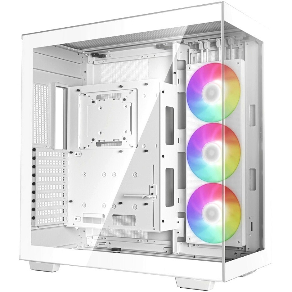 Компьютерный корпус Deepcool CH780 WH белый без БП ATX 2x120mm 1x140mm 2xUSB3.0 audio bott PSU