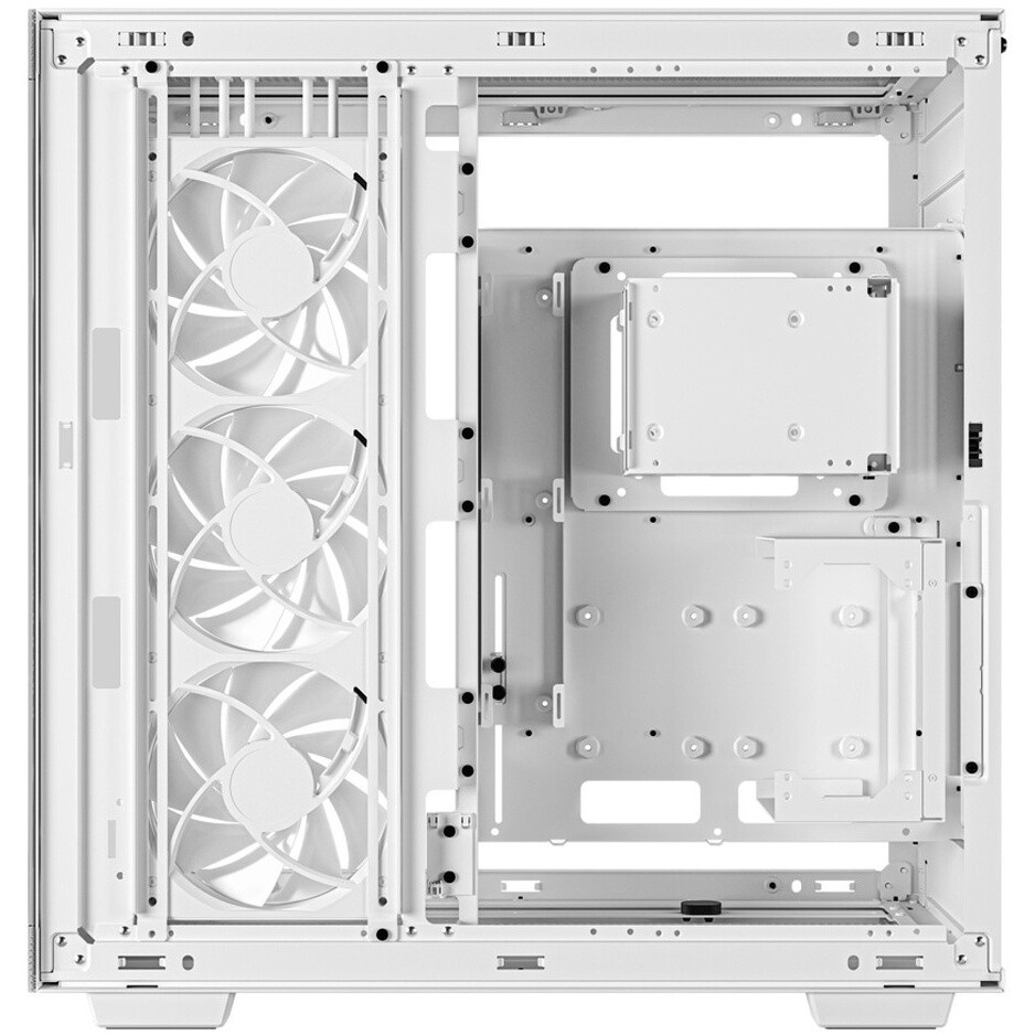Компьютерный корпус Deepcool CH780 WH белый без БП ATX 2x120mm 1x140mm 2xUSB3.0 audio bott PSU