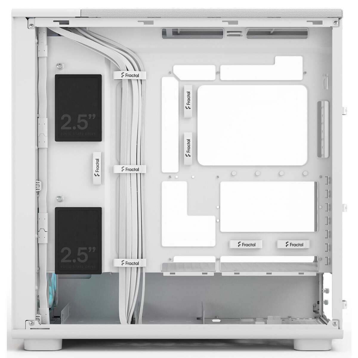 Компьютерный корпус Deepcool CH780 WH белый без БП ATX 2x120mm 1x140mm 2xUSB3.0 audio bott PSU