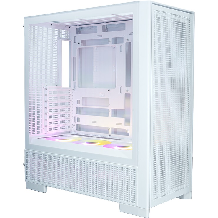 Компьютерный корпус Deepcool CH780 WH белый без БП ATX 2x120mm 1x140mm 2xUSB3.0 audio bott PSU
