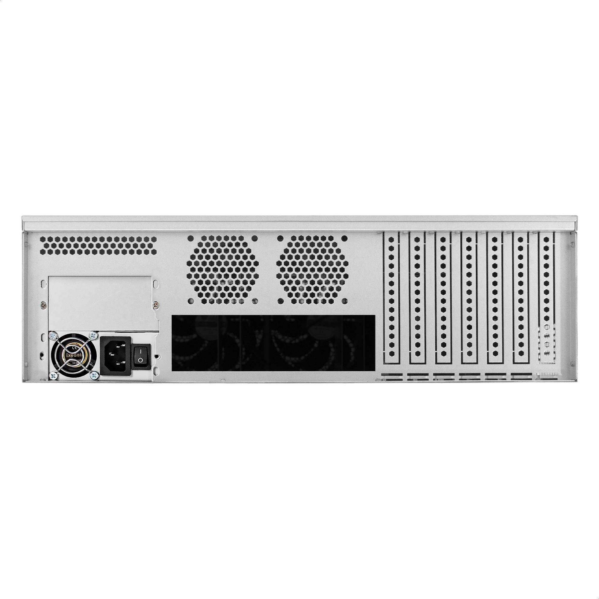 Серверный корпус ExeGate Pro 3U450-12 (RM 19", высота 3U, глубина 450, БП 1U-700ADS, 2*USB)