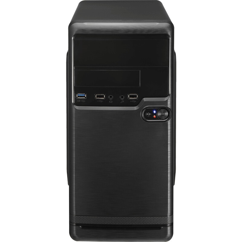 Корпус Aerocool / Formula Qs-182 черный без БП mATX 2x120mm 2xUSB2.0 1xUSB3.0 audio