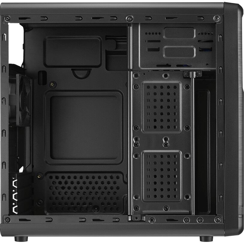 Корпус Aerocool / Formula Qs-182 черный без БП mATX 2x120mm 2xUSB2.0 1xUSB3.0 audio