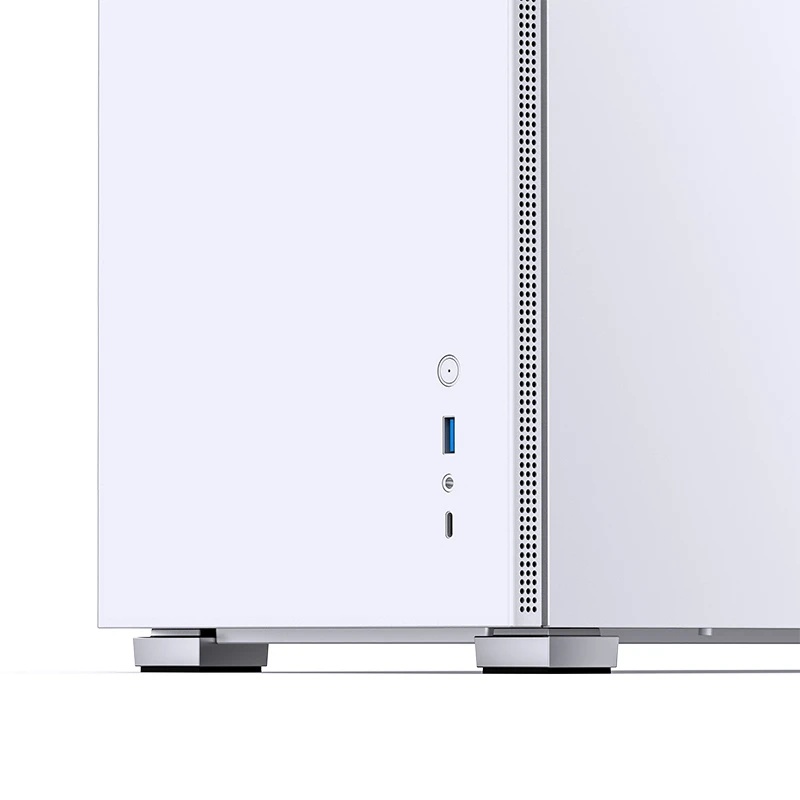 Корпус без блока питания Case JONSBO D41 STD, Midi-Tower, TG, no fan, 1xUSB-A 3.2 + 1xUSB-C 3.2, ATX