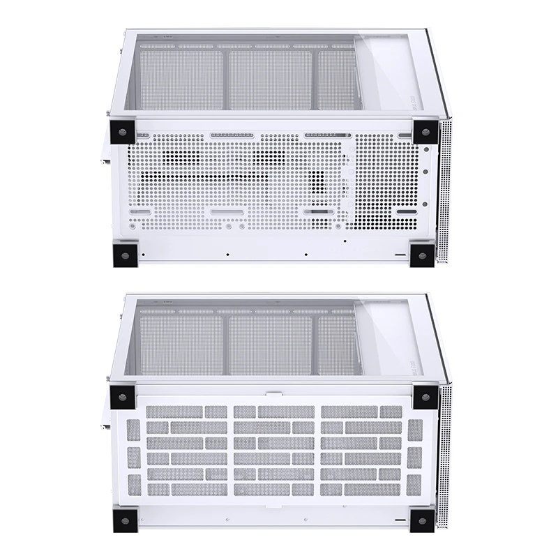 Корпус без блока питания Case JONSBO D41 STD, Midi-Tower, TG, no fan, 1xUSB-A 3.2 + 1xUSB-C 3.2, ATX