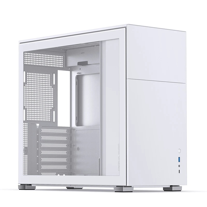 Корпус без блока питания Case JONSBO D41 STD, Midi-Tower, TG, no fan, 1xUSB-A 3.2 + 1xUSB-C 3.2, ATX