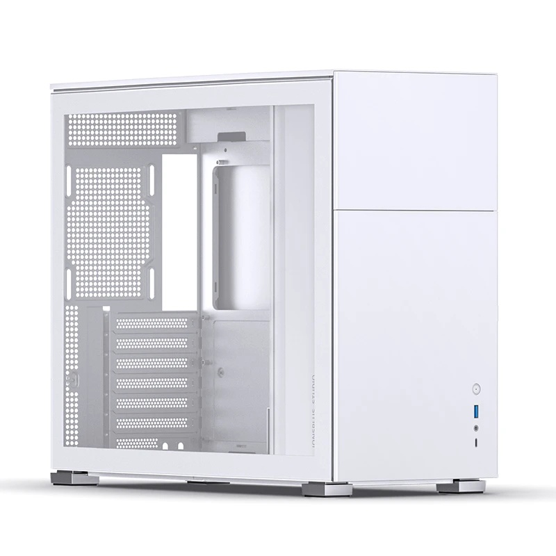 Корпус без блока питания Case JONSBO D41 STD, Midi-Tower, TG, no fan, 1xUSB-A 3.2 + 1xUSB-C 3.2, ATX