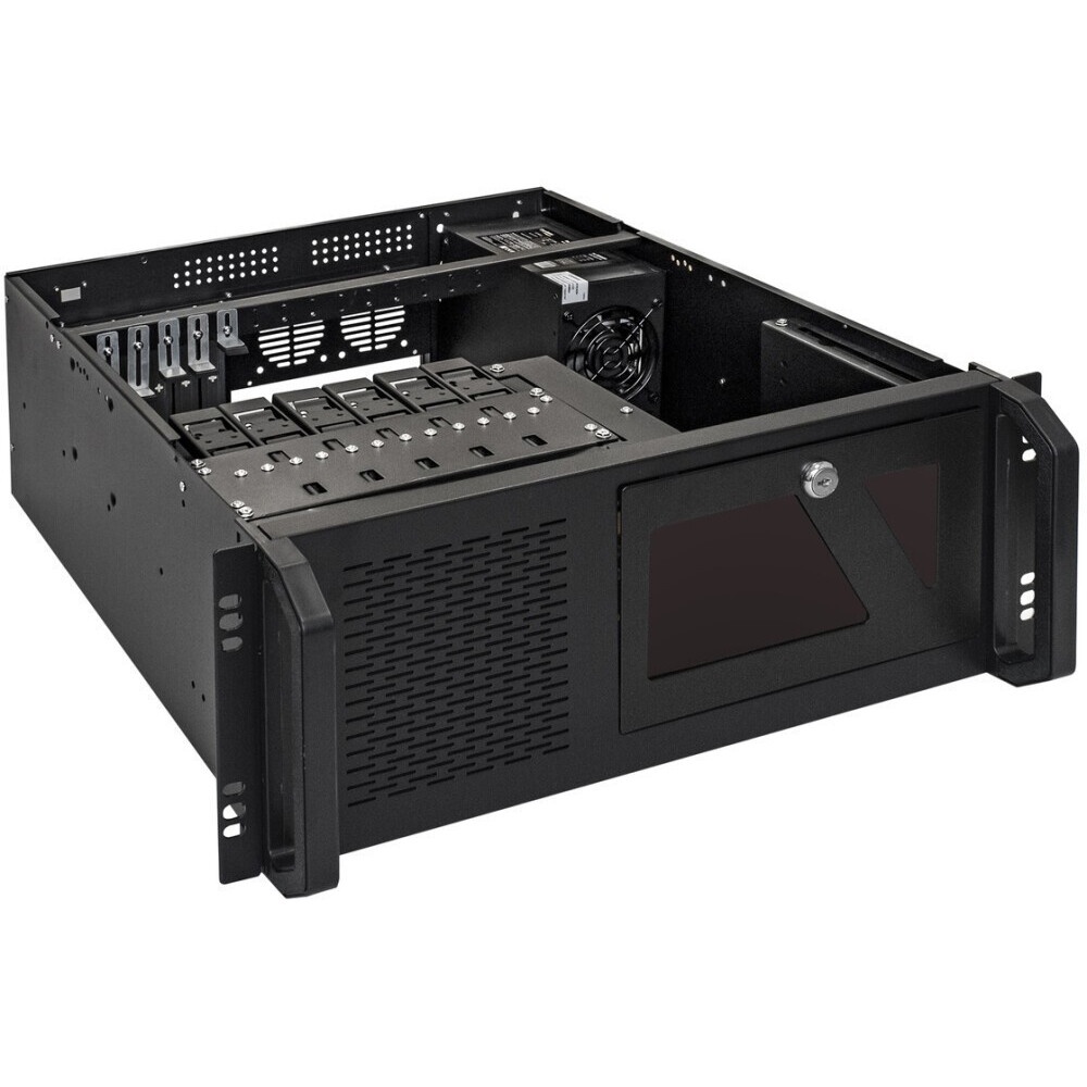 Серверный корпус ExeGate Pro EX293241RUS 4U480-06/4U4021S RM 19", высота 4U, глубина 480, БП 600RAD