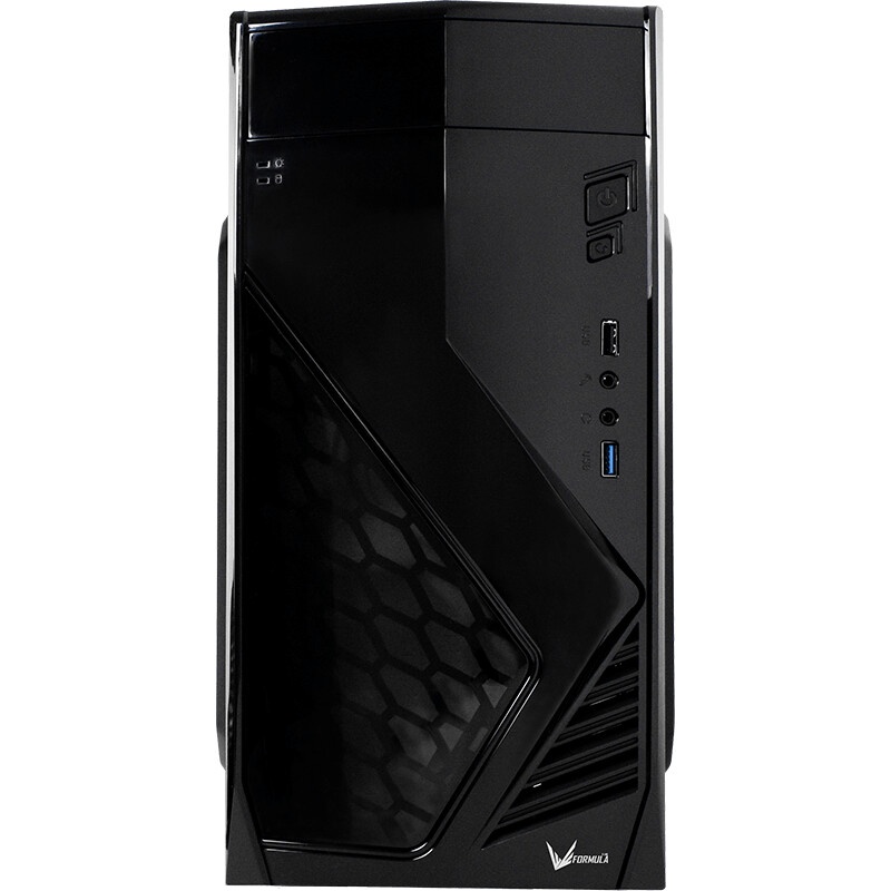 Компьютерный корпус Aerocool  / Formula CS-104-S-BK-v1 черный без БП mATX 1x120mm 1xUSB2.0 1xUSB3.0