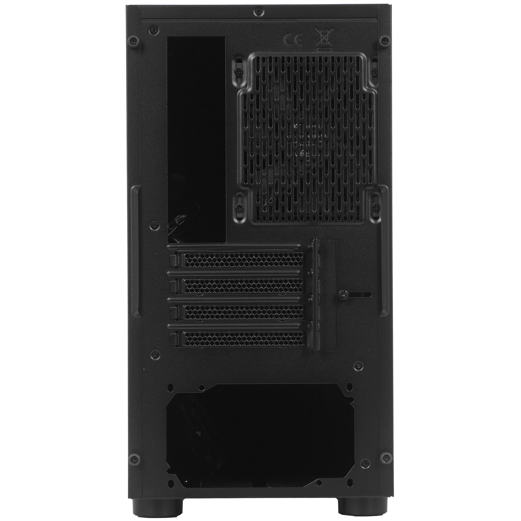 Компьютерный корпус Thermaltake Versa H17 черный без БП mATX 1xUSB2.0 1xUSB3.0 audio bott PSU