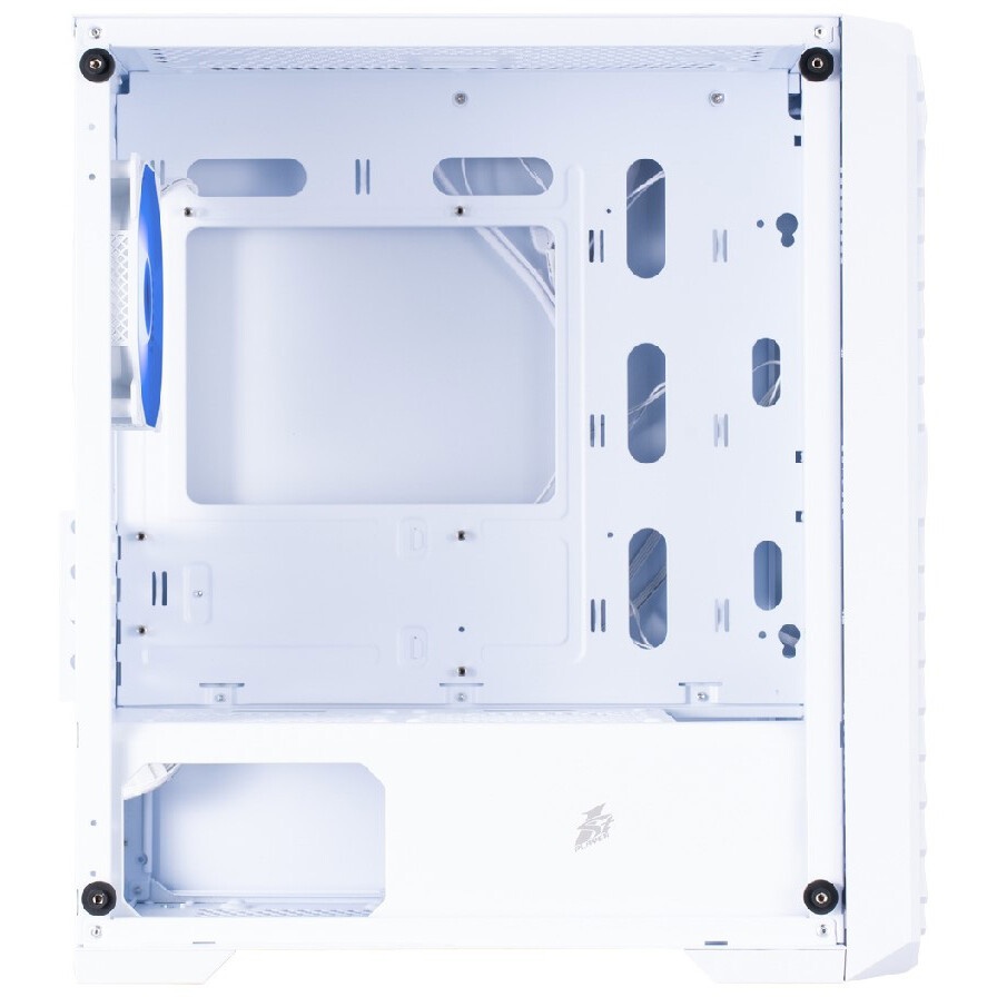 Корпус без блока питания PCCooler LM300 ARGB WH, Tempered Glass Mid Tower, белый, ABS, TG, SPCC, 1x1