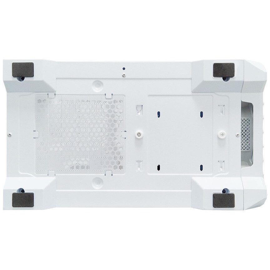 Корпус без блока питания PCCooler LM300 ARGB WH, Tempered Glass Mid Tower, белый, ABS, TG, SPCC, 1x1