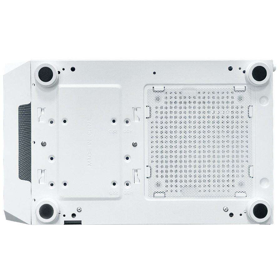 Корпус без блока питания PCCooler LM300 ARGB WH, Tempered Glass Mid Tower, белый, ABS, TG, SPCC, 1x1