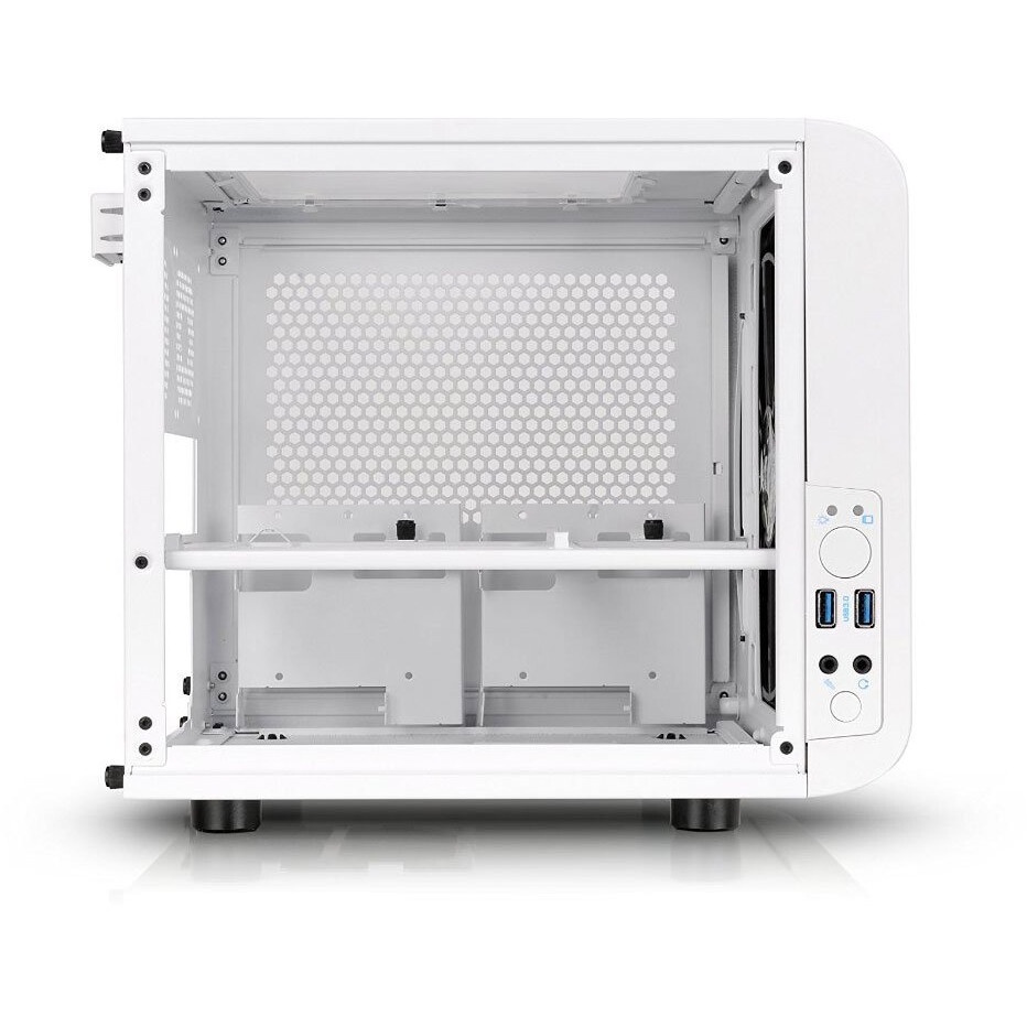 Корпус Thermaltake Core V1 White w/o PSU,CA-1B8-00S6WN-01
