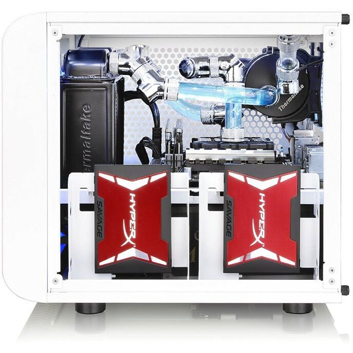 Корпус Thermaltake Core V1 White w/o PSU,CA-1B8-00S6WN-01