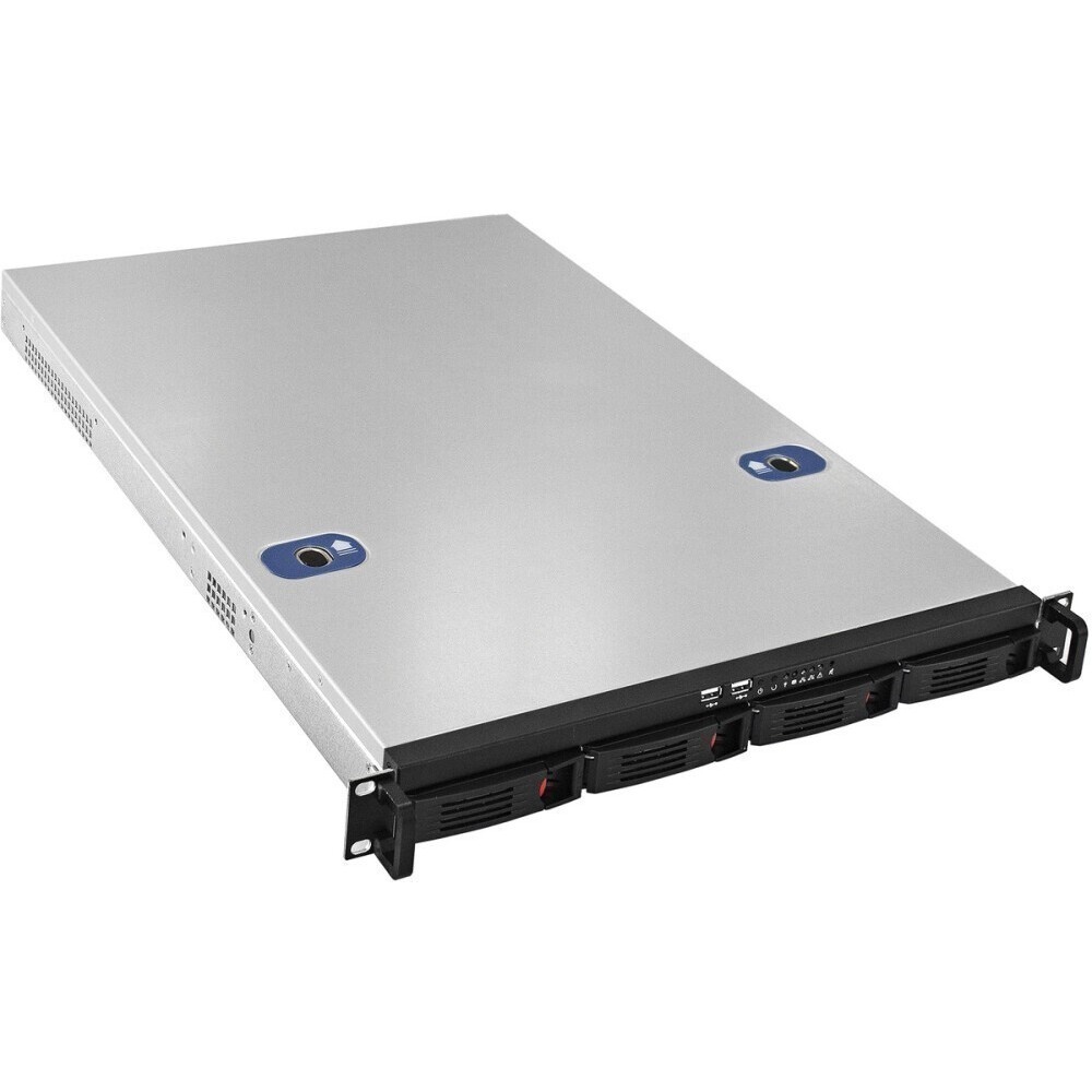 Серверный корпус ExeGate Pro EX288492RUS 1U660-HS04 RM 19", высота 1U, глубина 660, БП 1U-700ADS, 4