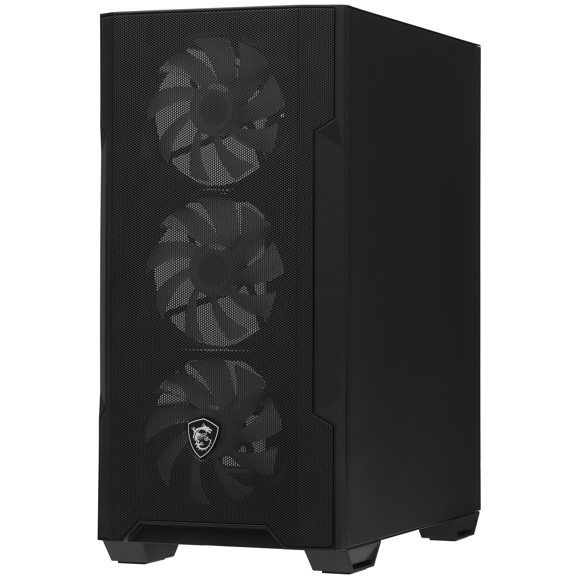 Компьютерный корпус MSI MAG FORGE M100A, MATX, BLACK, WINDOW, 2x3.5", Compatible with 2.5" (Max up t