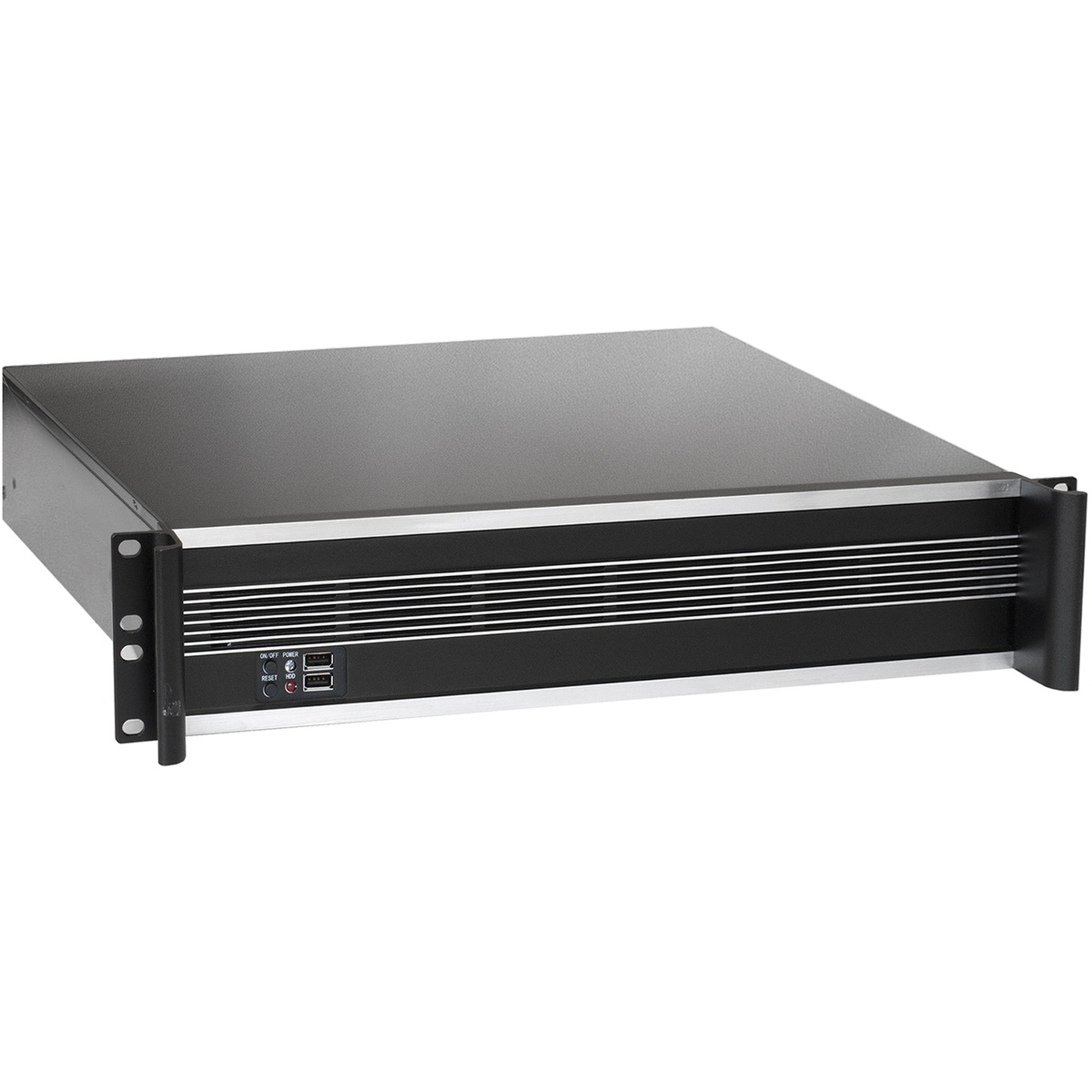 Серверный корпус ExeGate EX293330RUS Pro 2U450-09 RM 19", высота 2U, глубина 450, БП 1100ADS, 2*USB