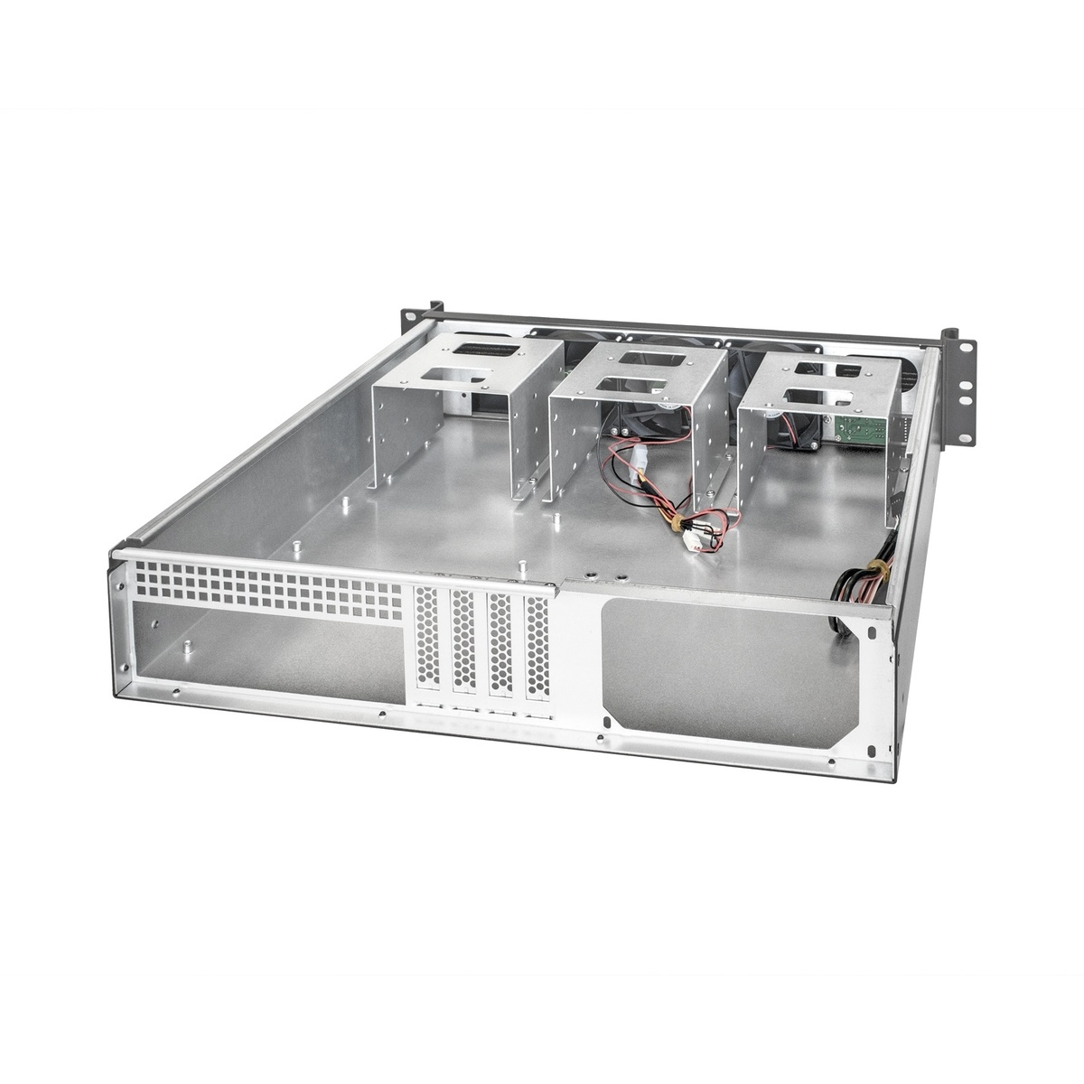 Серверный корпус ExeGate EX293330RUS Pro 2U450-09 RM 19", высота 2U, глубина 450, БП 1100ADS, 2*USB