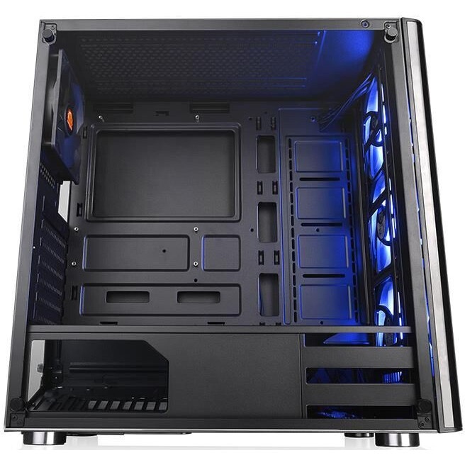 Компьютерный корпус Thermaltake Divider 300 TG черный без БП ATX 2x120mm 2xUSB3.0 1xUSB3.1 audio fro