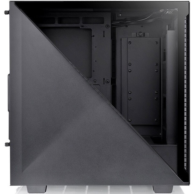 Компьютерный корпус Thermaltake Divider 300 TG черный без БП ATX 2x120mm 2xUSB3.0 1xUSB3.1 audio fro