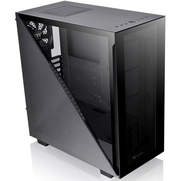 Компьютерный корпус Thermaltake Divider 300 TG черный без БП ATX 2x120mm 2xUSB3.0 1xUSB3.1 audio fro