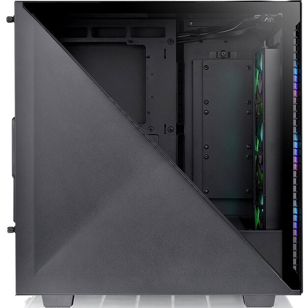 Компьютерный корпус Thermaltake Divider 300 TG черный без БП ATX 2x120mm 2xUSB3.0 1xUSB3.1 audio fro