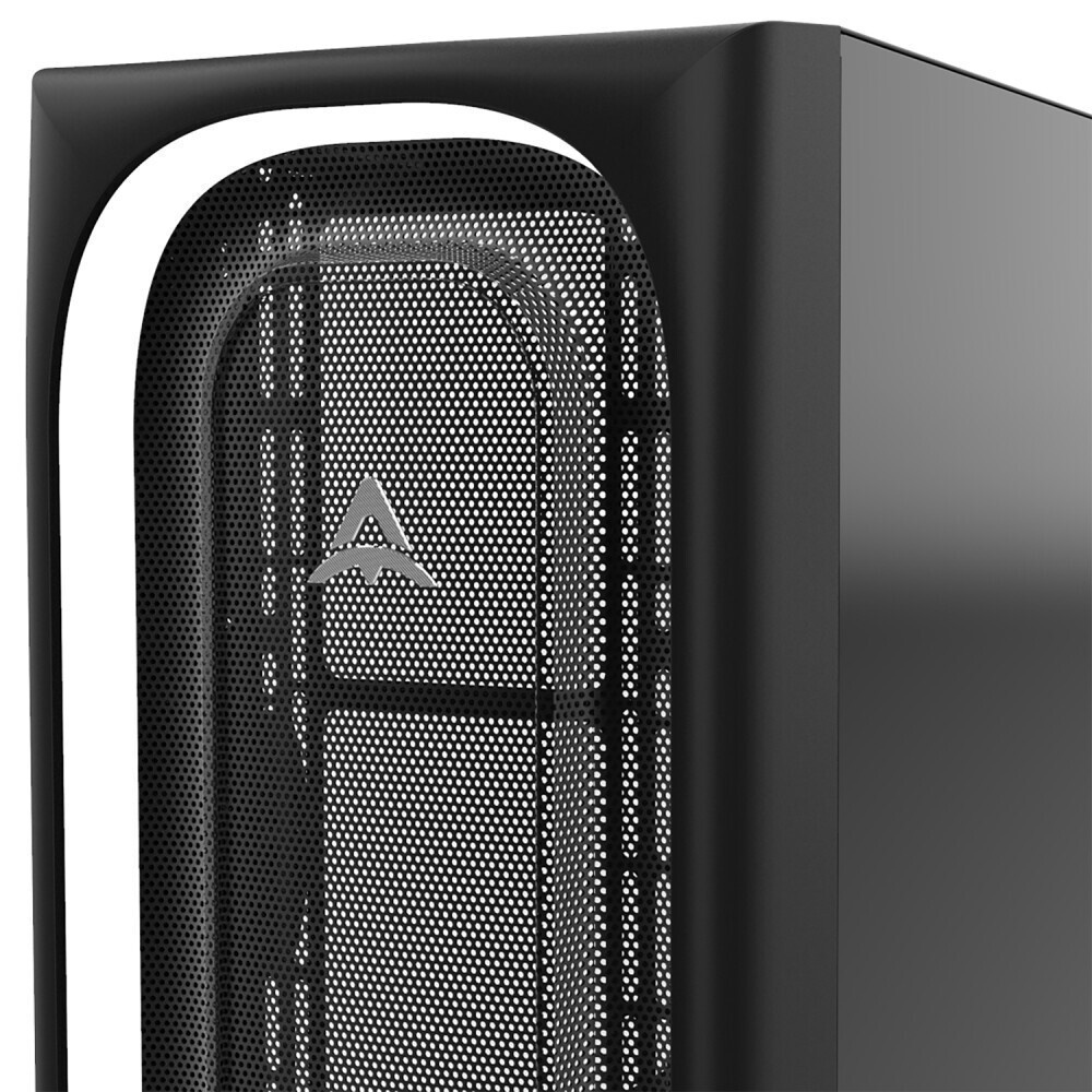 Корпус ALSEYE Warrior-B Mini-ITX/Micro ATX/ATX, USB2.0*2+HD Audio+USB3.0*1, ";H.D.D.(3.5";)*2pcs+S.S