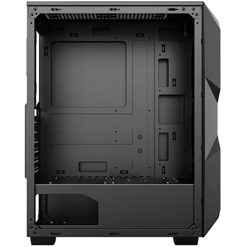 Корпус ALSEYE Warrior-B Mini-ITX/Micro ATX/ATX, USB2.0*2+HD Audio+USB3.0*1, ";H.D.D.(3.5";)*2pcs+S.S