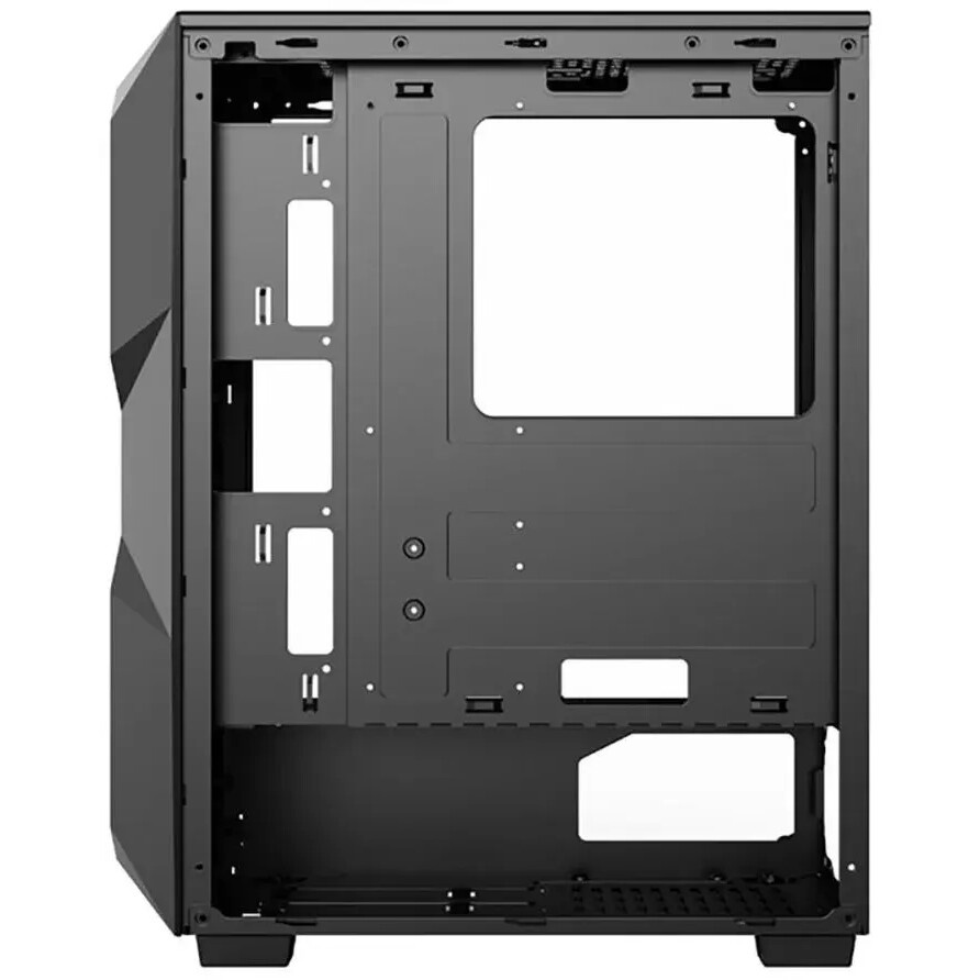 Корпус ALSEYE Warrior-B Mini-ITX/Micro ATX/ATX, USB2.0*2+HD Audio+USB3.0*1, ";H.D.D.(3.5";)*2pcs+S.S