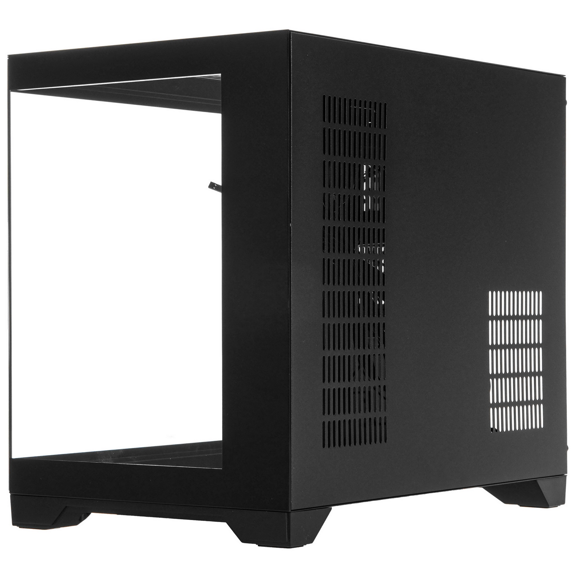 Компьютерный корпус 1STPLAYER MEGAVIEW MV6-T Black / mATX / MV6-TP-BK