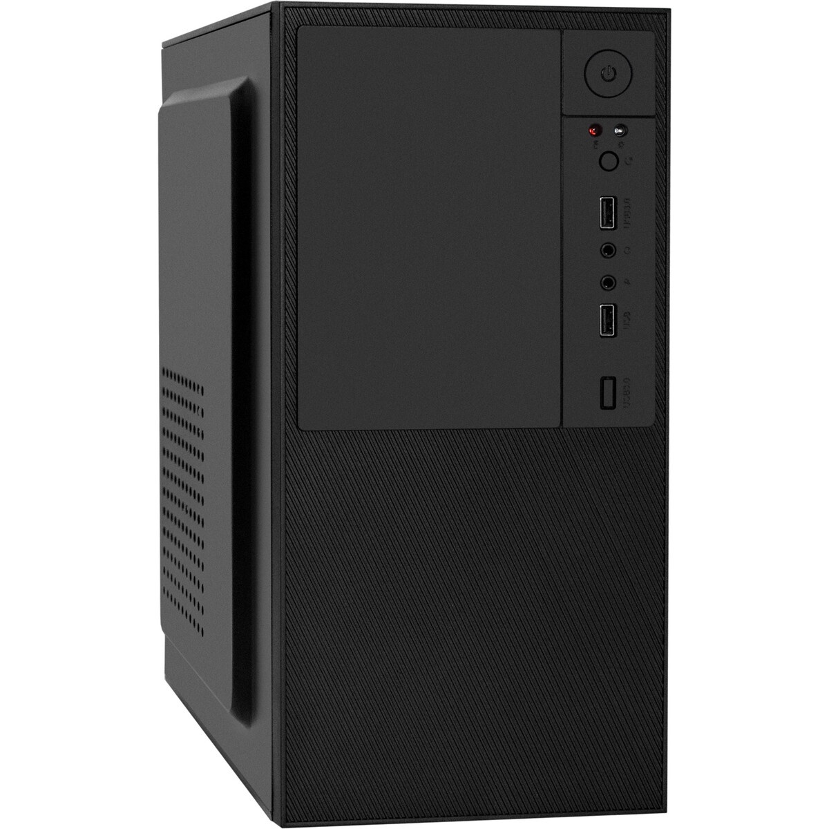 Компьютерный корпус Minitower ExeGate BAA-303-AAA450 (mATX, БП AAA450 с вент. 8см, 2*USB, HD Audio,