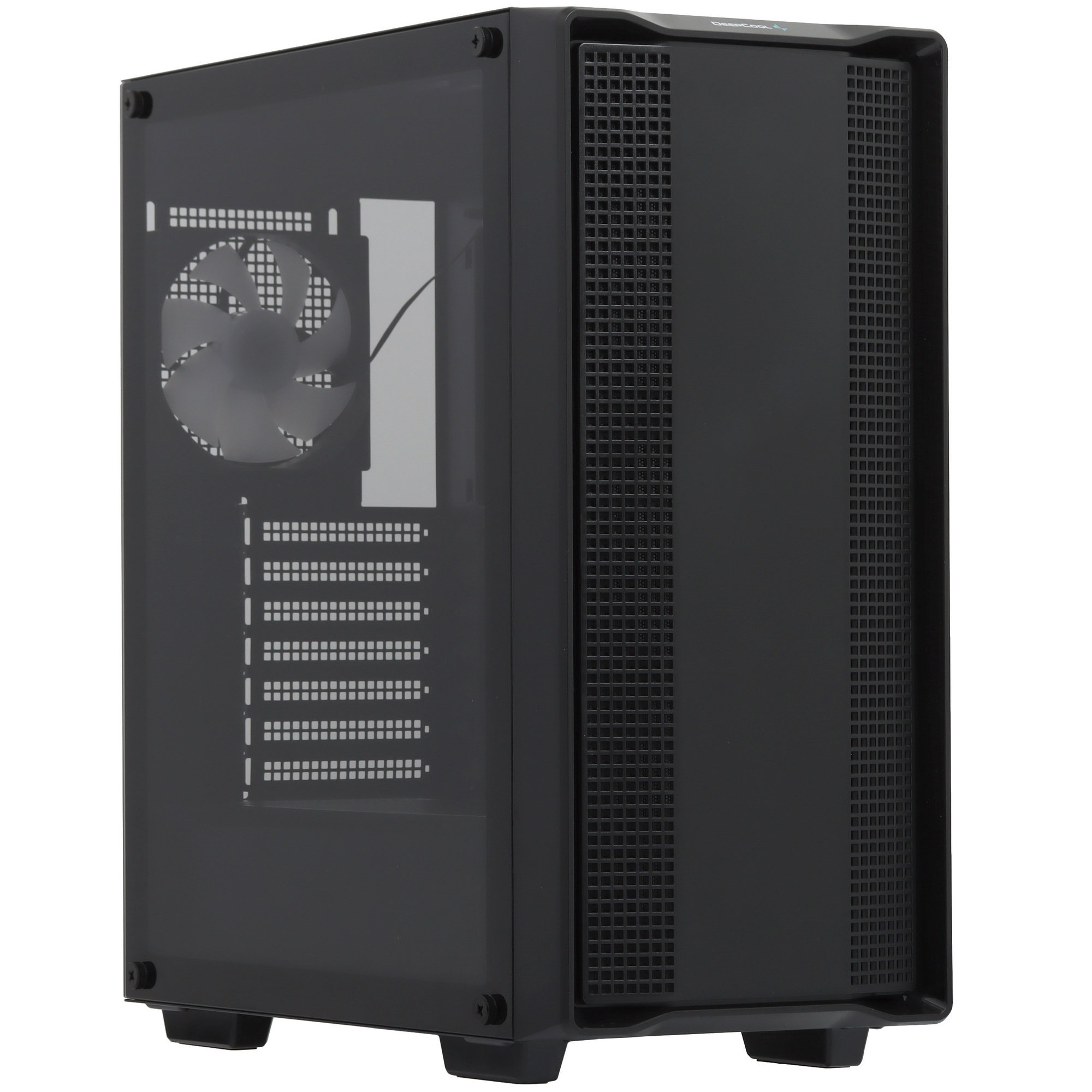 Компьютерный корпус Deepcool CC560 V2 черный без БП ATX 4x120mm 1xUSB2.0 1xUSB3.0 audio bott PSU