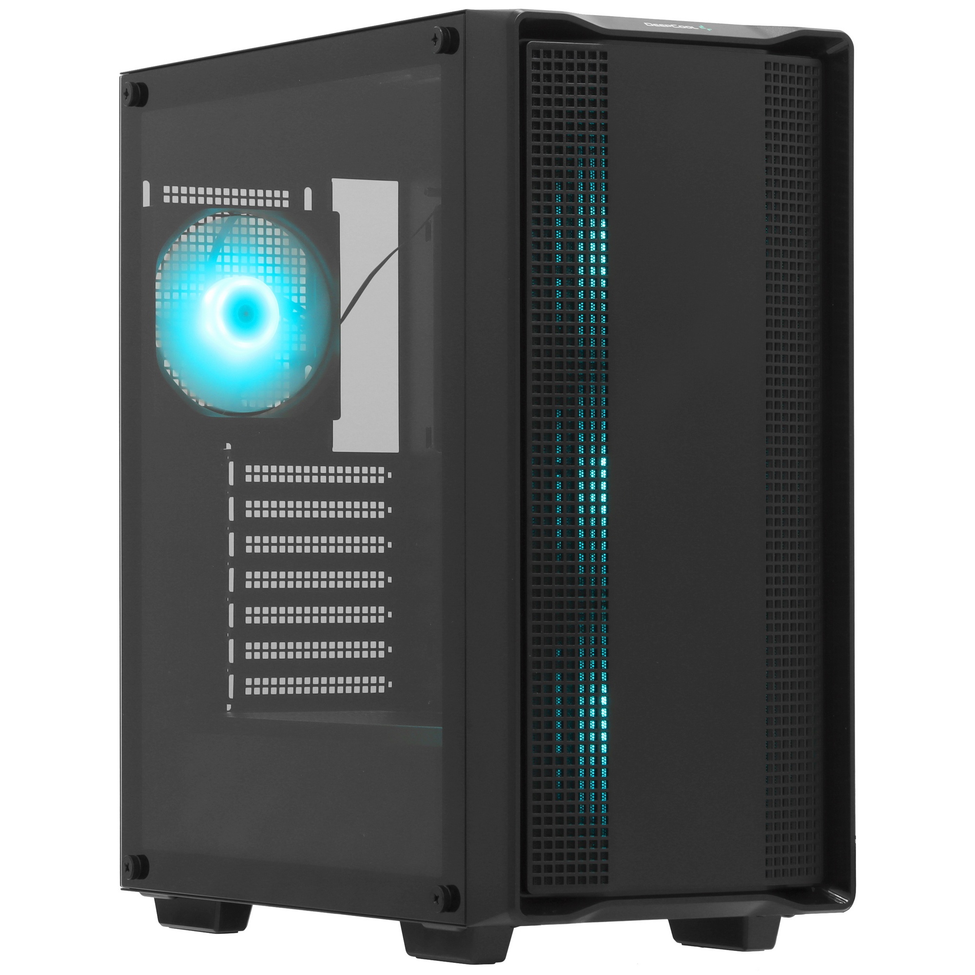 Компьютерный корпус Deepcool CC560 V2 черный без БП ATX 4x120mm 1xUSB2.0 1xUSB3.0 audio bott PSU