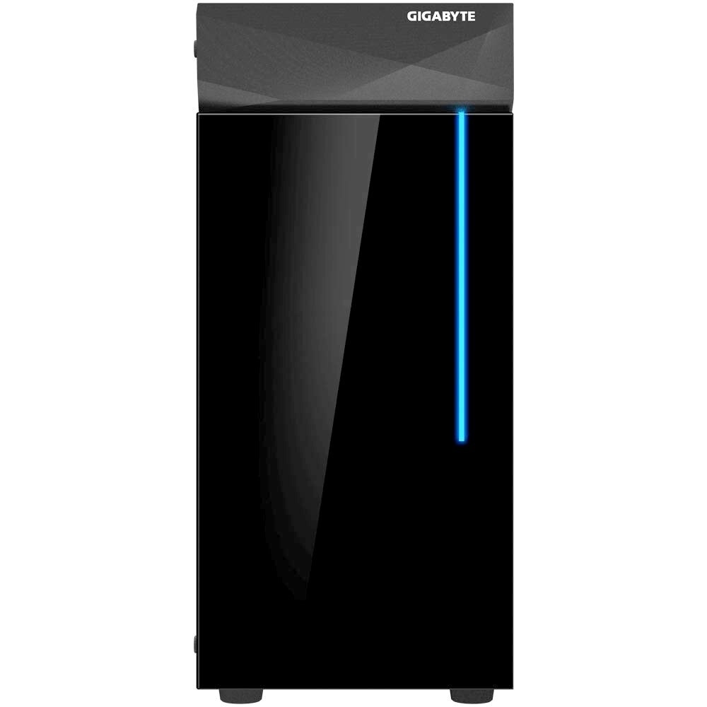 Компьютерный корпус GIGABYTE C200 GLASS MidiTower без Б/П ATX MicroATX MiniITX Цвет черный GB-C200G