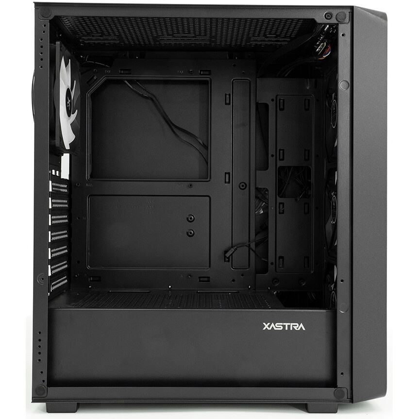 Компьютерный корпус GIGABYTE C200 GLASS MidiTower без Б/П ATX MicroATX MiniITX Цвет черный GB-C200G