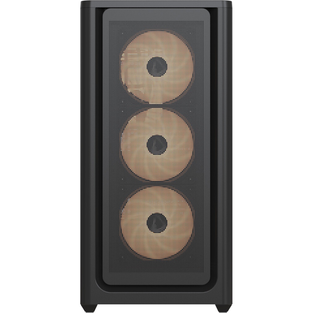 Компьютерный корпус GIGABYTE C200 GLASS MidiTower без Б/П ATX MicroATX MiniITX Цвет черный GB-C200G