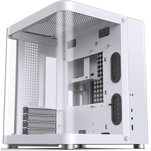 Корпус без блока питания JONSBO TK-1, Mini-Tower, TG, no fan, 1xUSB-A 3.2 + 1xUSB-C 3.2, mATX, mITX