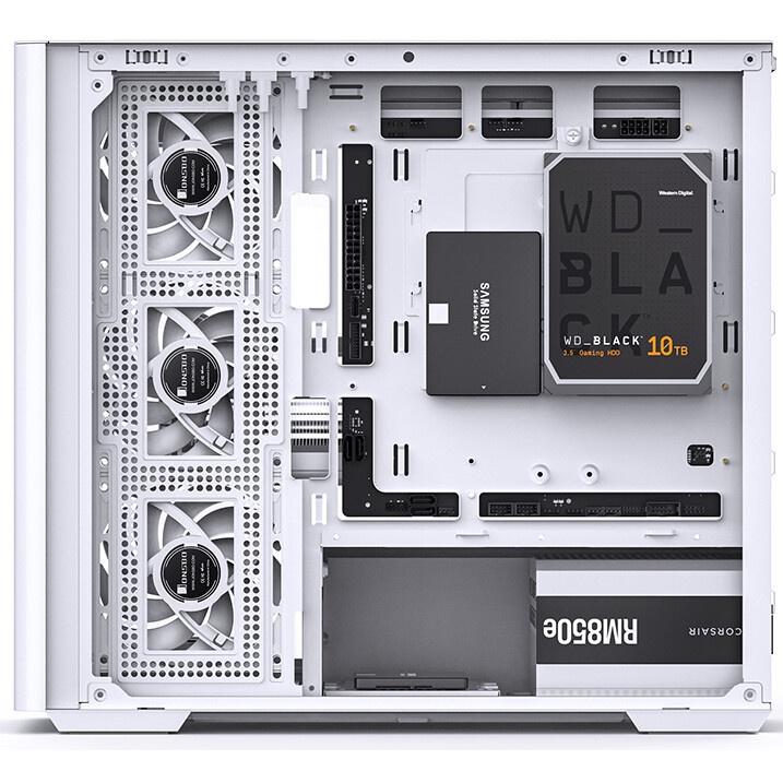 Корпус без блока питания JONSBO TK-1, Mini-Tower, TG, no fan, 1xUSB-A 3.2 + 1xUSB-C 3.2, mATX, mITX