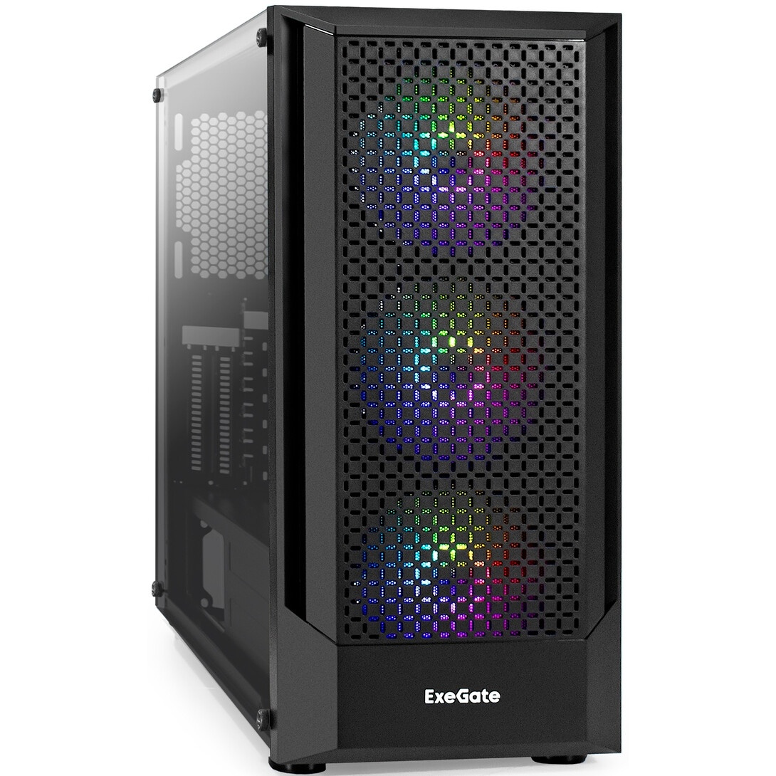 Компьютерный корпус Miditower ExeGate EVO-5001A-700NPX (ATX, БП 700NPX с вент. 12 см, 2*USB+1*USB3.0