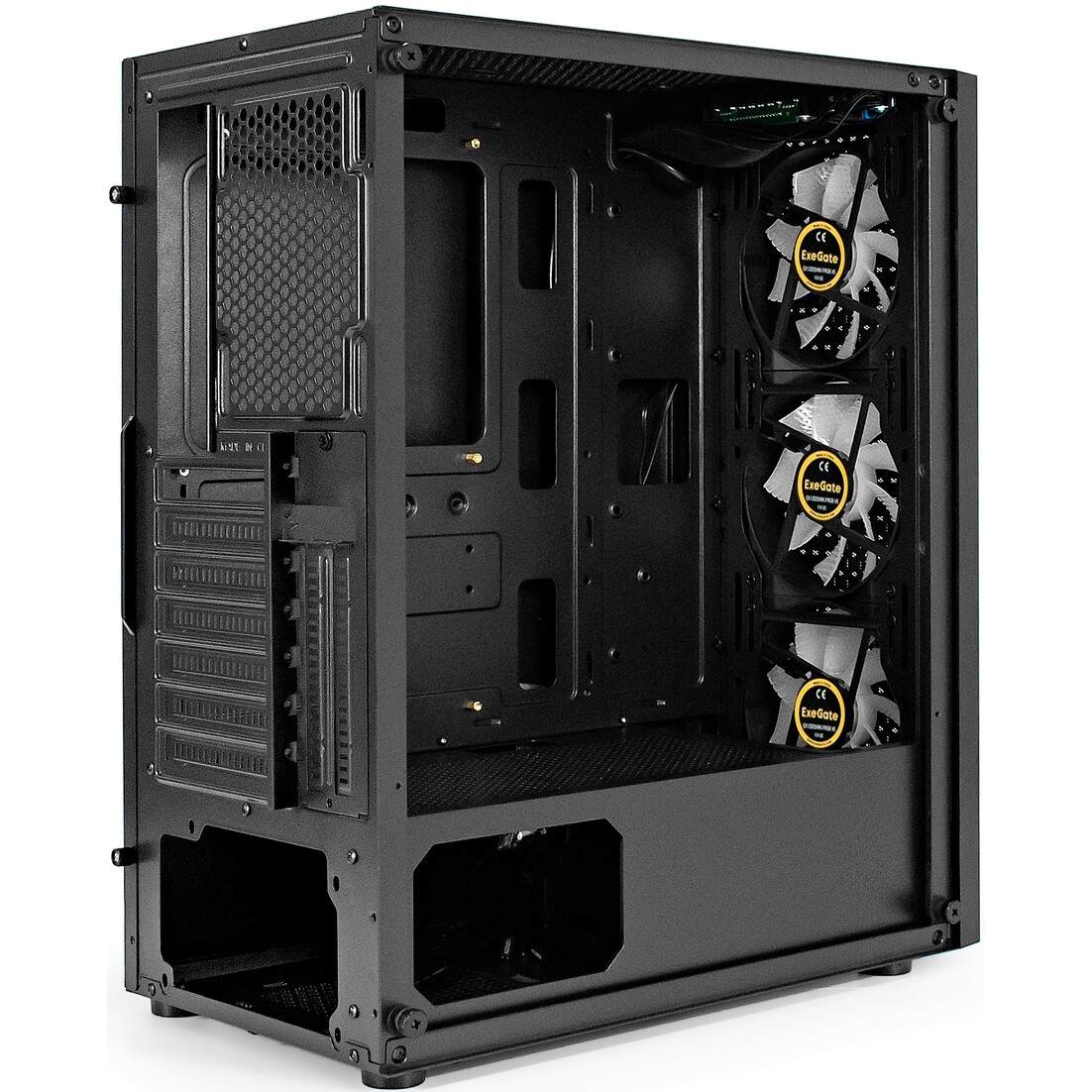 Компьютерный корпус Miditower ExeGate EVO-5001A-700NPX (ATX, БП 700NPX с вент. 12 см, 2*USB+1*USB3.0