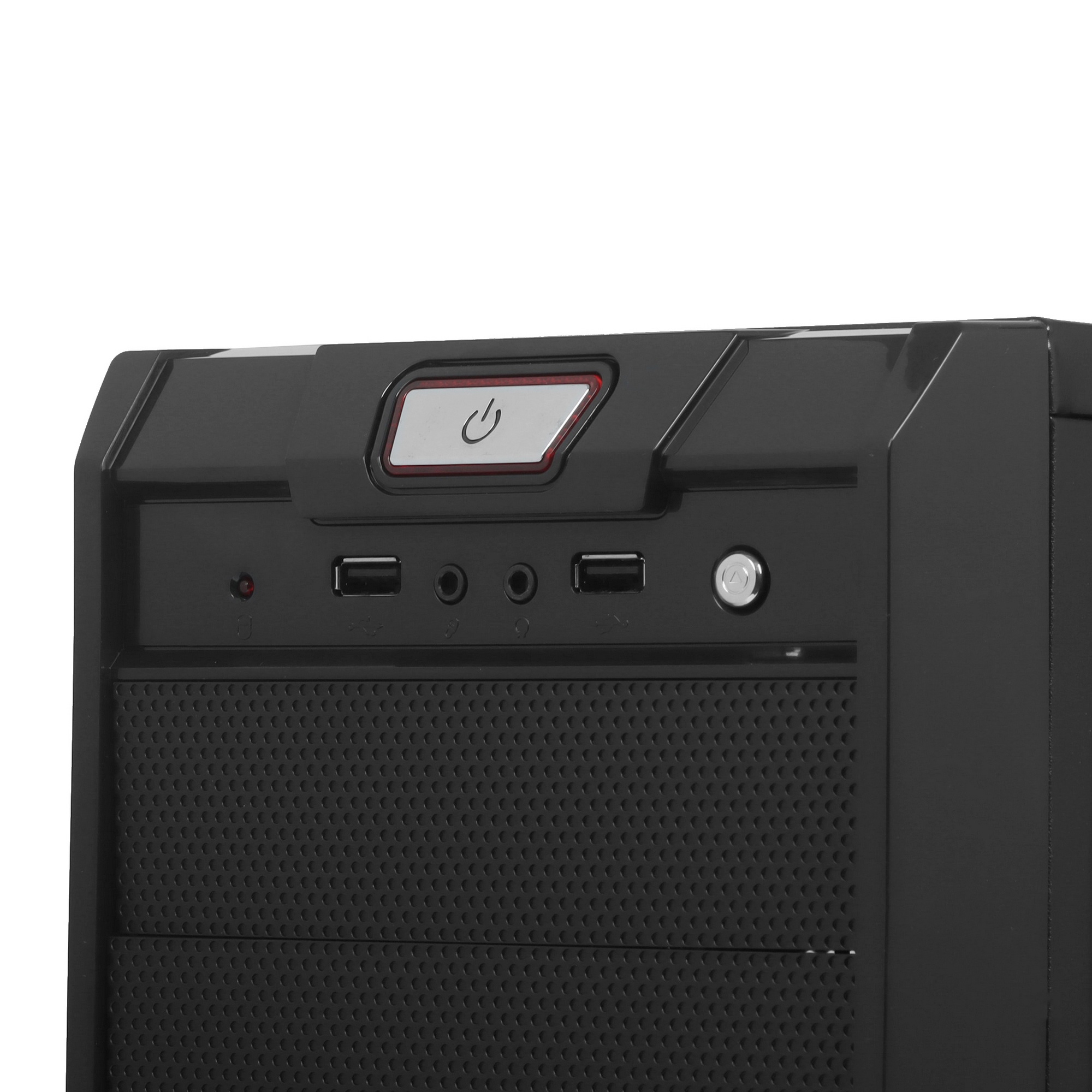 Компьютерный корпус Exegate EX278402RUS Miditower Exegate XP-329S Black, ATX, , 2*USB, Audio