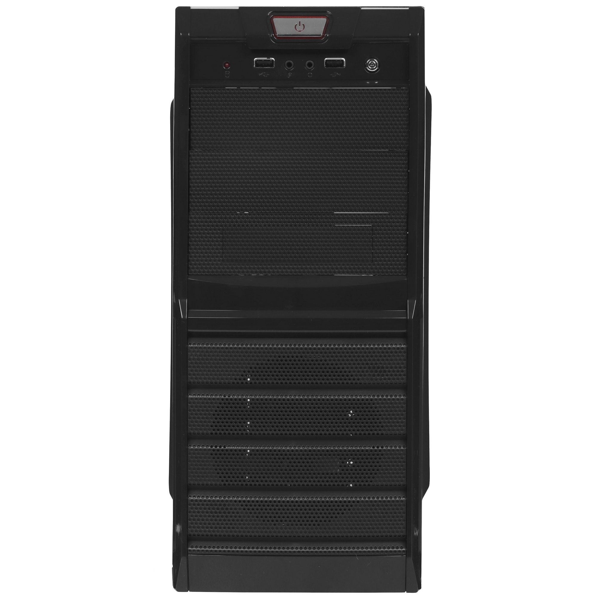 Компьютерный корпус Exegate EX278402RUS Miditower Exegate XP-329S Black, ATX, , 2*USB, Audio