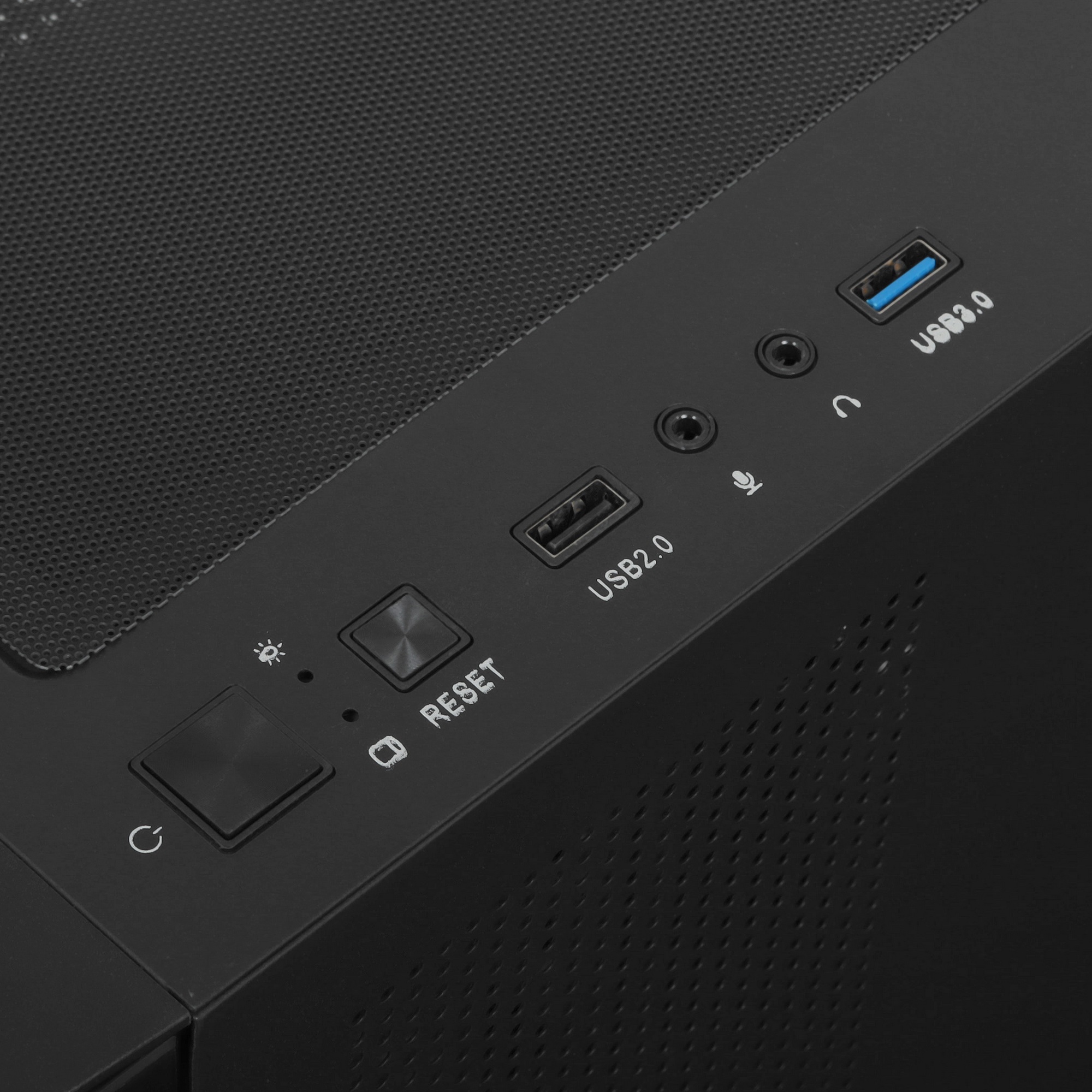 Компьютерный корпус Bloody BD-CC104 черный без БП mATX 5x120mm 1xUSB2.0 1xUSB3.0 audio